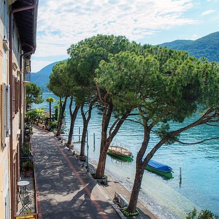 Il Balcone Sul Lago By Quokka 360 - Historic Lakeside Flat In Morcote Exteriér fotografie